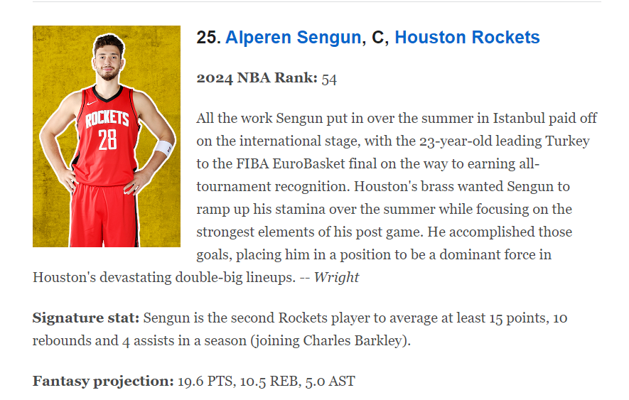 其男篮打入, 申京第, 目前前十的 其男篮打入, 申京第, 目前前十的